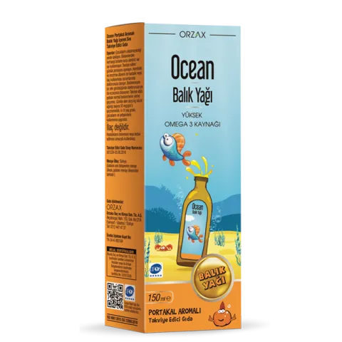 Ocean Fish Oil Portağal Aromalı 150ML