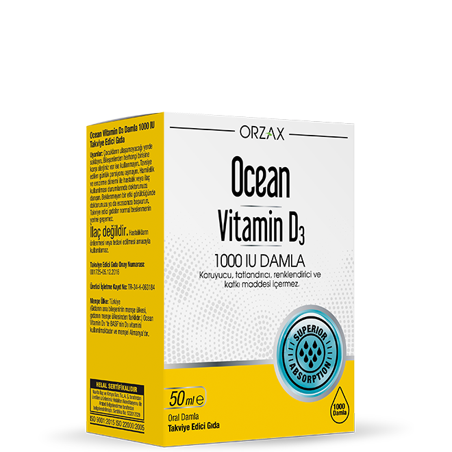 Ocean Vitamin D3 1000 IU 50 ml